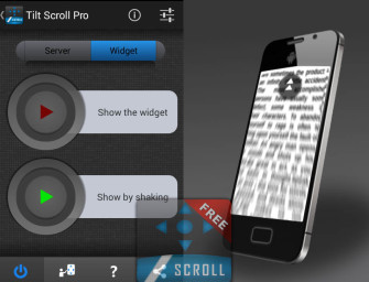 Review: Tilt Scroll – Tilt your Device to Scroll!